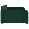 Vidaxl Sofa Z Funkcją Spania, Ciemnozielona, 100X200 Cm, Aksamitna