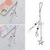 Lightweight Phone Charm Strap Star Cross Phone Chain Charm Strap Decoration