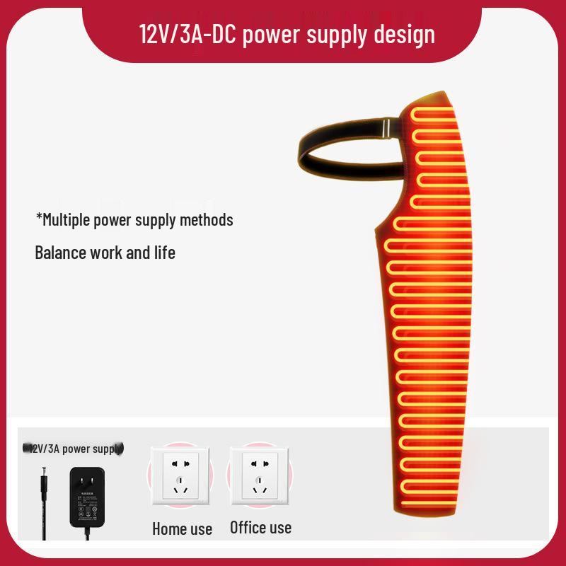 Electric Heating Knee Pads for Warmth, Joint Relief, and Full-Body Massage Therapy