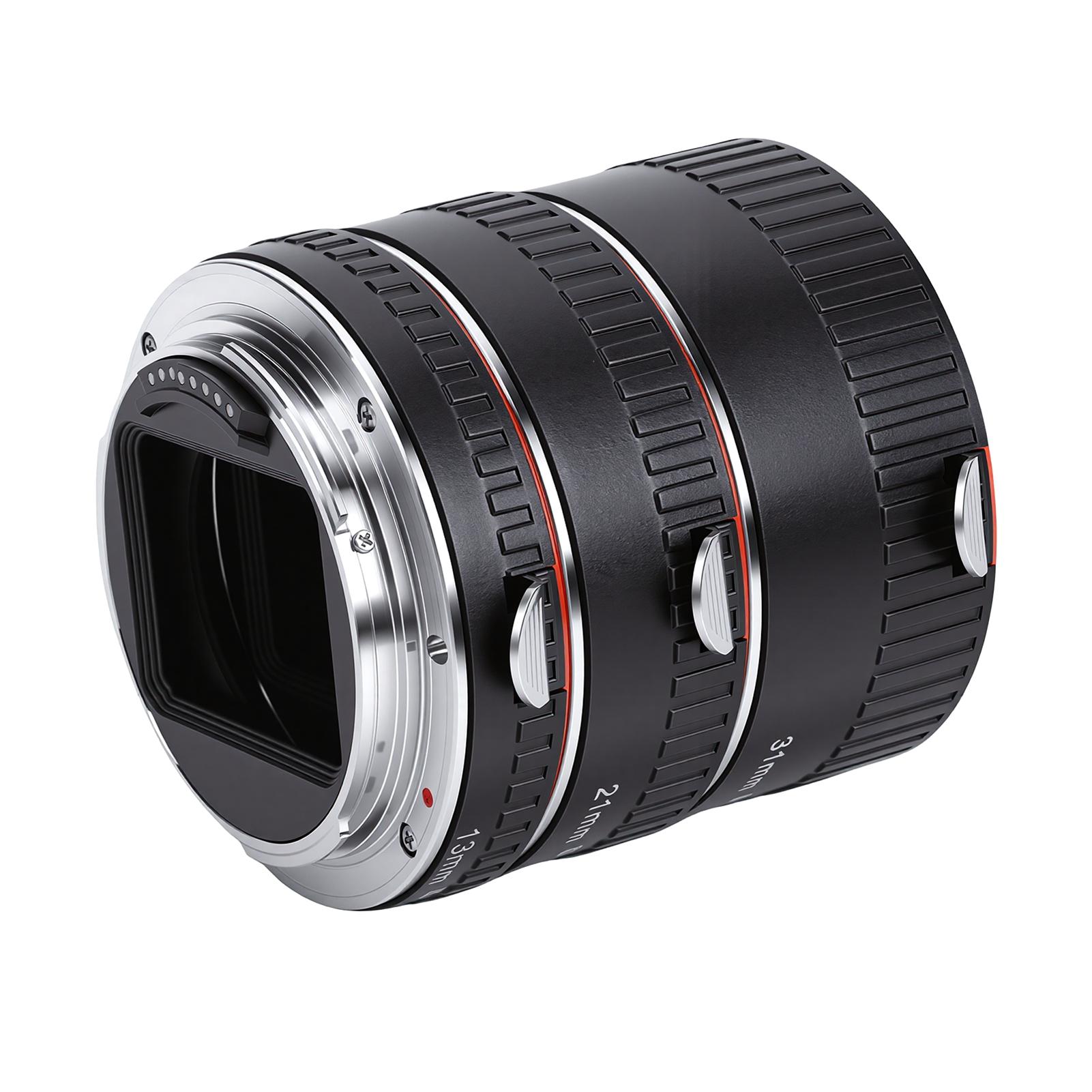 TOMTOP JMS Macro Verlengbuis Set Geschikt voor EF S Camera 14mm 22mm 32mm Autofocus Close-up Verlengbuis Adapterring voor