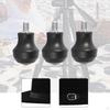 3 Pieces Tripod Foot Pad 3/8" Thread Compact Parts Spike Feet Monopod for Sports