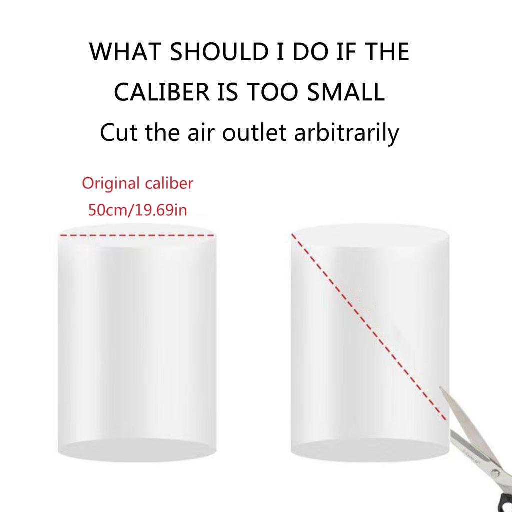 Flexibler Klimaanlagen-Blassack Klimaanlagen-Verlängerungs-Leitkanal Klimaanlagen-Abluftschlauch Ersatz