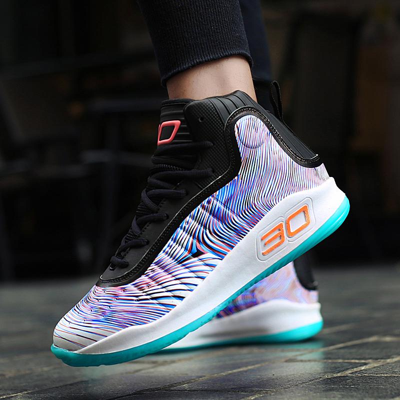 Hombres Mujer Moda Pareja Zapatos de baloncesto de alta gama Zapatos  blancos transpirables Zapatillas de deporte Talla 36-45 comprar a buen  precio — entrega gratuita, reseñas reales con fotos — Joom