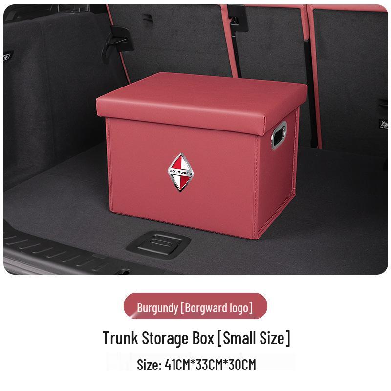 Compatible Trunk Storage Box for Borgward BX Series: BX7, BX5, BXi7, BX6, BX3, i5; Foldable Car Storage Solution