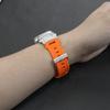 TPU Sports Rubber Band For Apple Watch Ultra 2 49mm 45mm 44mm 42mm Soft Silicone Strap For iWatch Series 9 8 7 6 5 4 se Bracelet