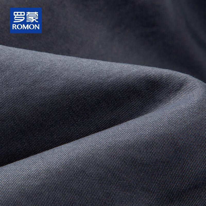 Romon Men's Casual Cotton Seven-Point Shorts