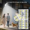 Waterproof Solar Wall Lamp with Remote Control for Outdoor or Courtyard Lighting