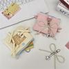 Cute Bow Card Holder Coin Purse Storage Bag Photocard Holder Idol Photo Display Storage Protect Cover Keyring Pendant Bag Charms