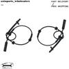 2X ABS Wheel Speed Sensor Front LH&RH Fit For 2017- BMW 230i xDrive 2.0L
