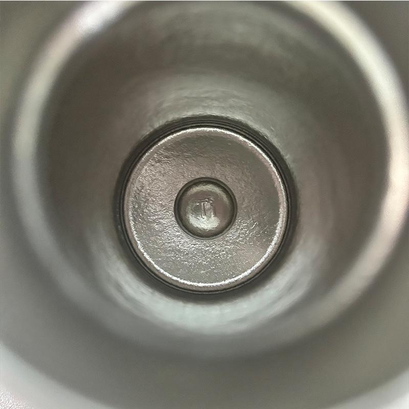Pure Titanium Mini Thermos Cup: Capsule Tea, Coffee & Straw Mug