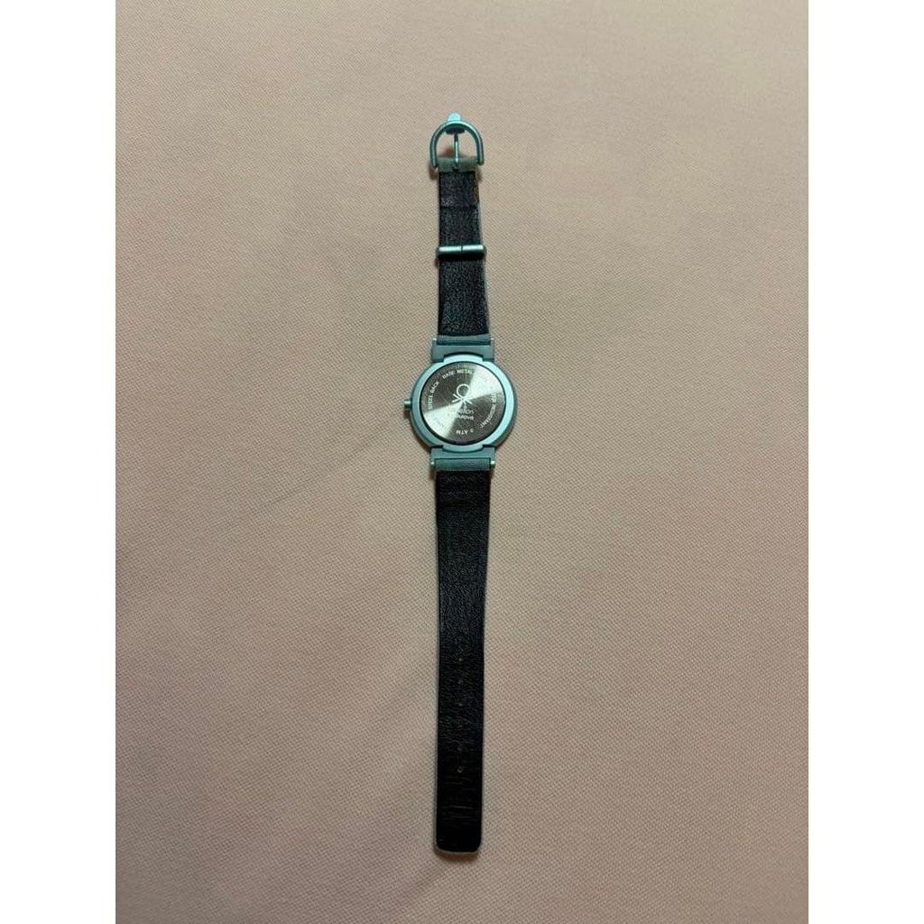 Used [Rare/with case] Benetton Bulova 90s Time Of The World