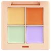 J.Cat Beauty, Quad Spectrum Face Palette Color Corrector, QSP103, 6g (0.21oz)