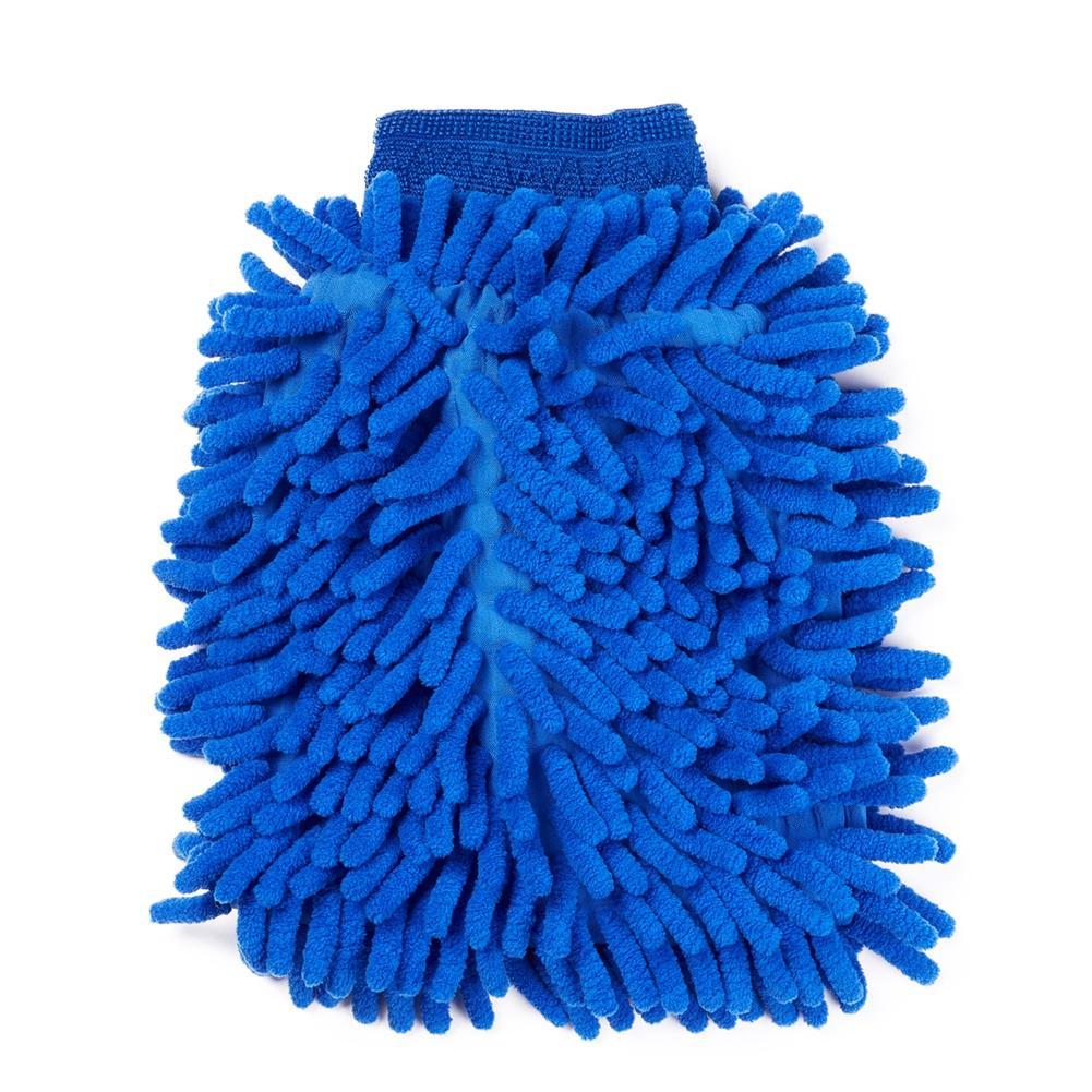 

1 шт. перчатка для мытья автомобиля коралловый флис синель чистящие перчатки для мытья автомобиля инструменты для мытья автомобиля синий