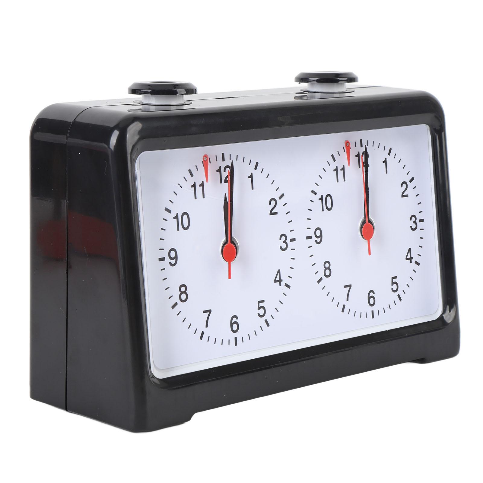 

Механические шахматные часы Элегантный вид Устойчивая база Высокая точность Бесшумная ручка Аналоговые шахматные часы для