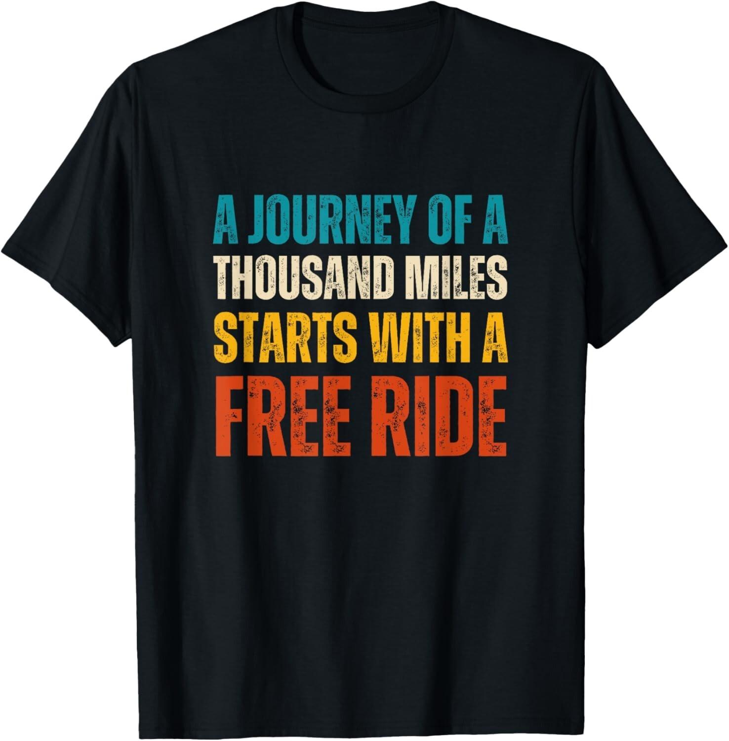 Funny Hitchhiking Hitchhiker Hitcher Sarcasm Tee Gift Unisex T-Shirt S разноцветный