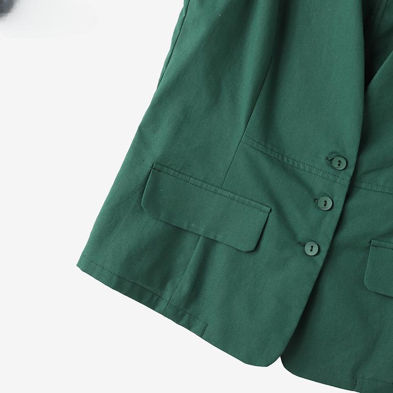 Vestă cardigan cu nasturi fără mâneci, de culoare solidă, de modă pentru femei