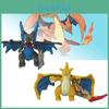 Pelúcia Mega Million Evolution X Edition Charizard Bonita e Macia Dragão de Pelúcia