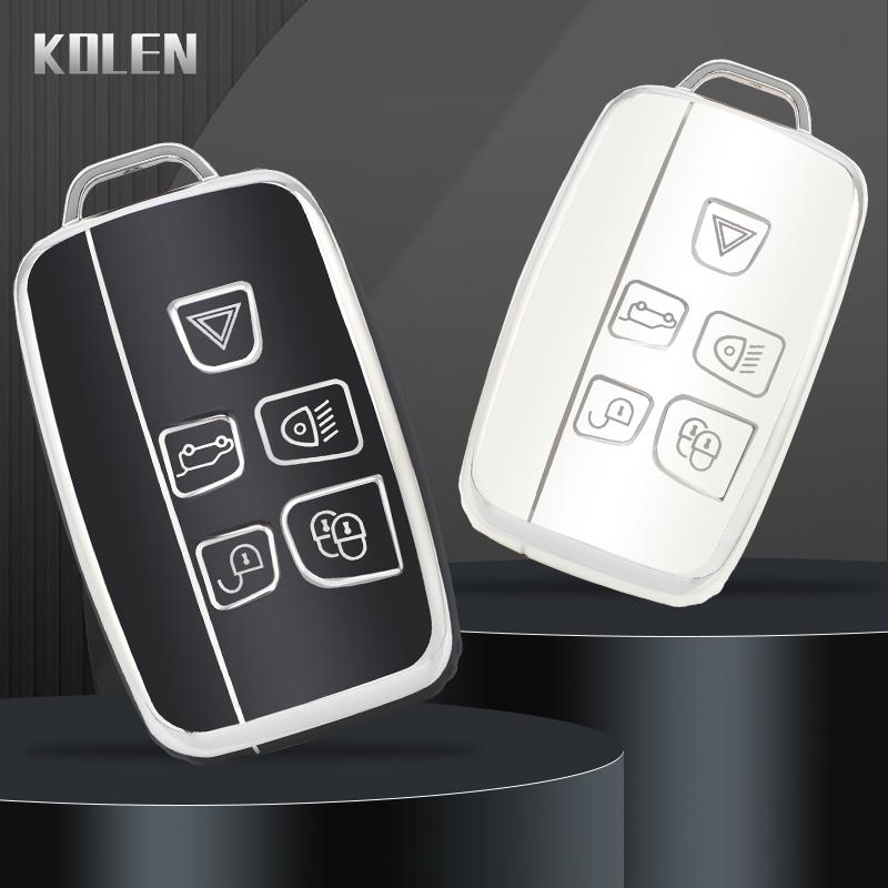 TPU Car Key Case Cover Shell for Land Rover Range Rover Sport Evoque Freelander2 Discovery 3 4 Jaguar XF XJ XJL XE C-X16 XKR XK