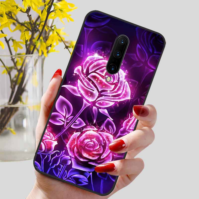 Phone Cover For Oneplus 7 Pro Case Lovely Printed TPU Silicon Soft Capa On for One Plus 7 7T Pro Oneplus7 7Pro Protection Covers