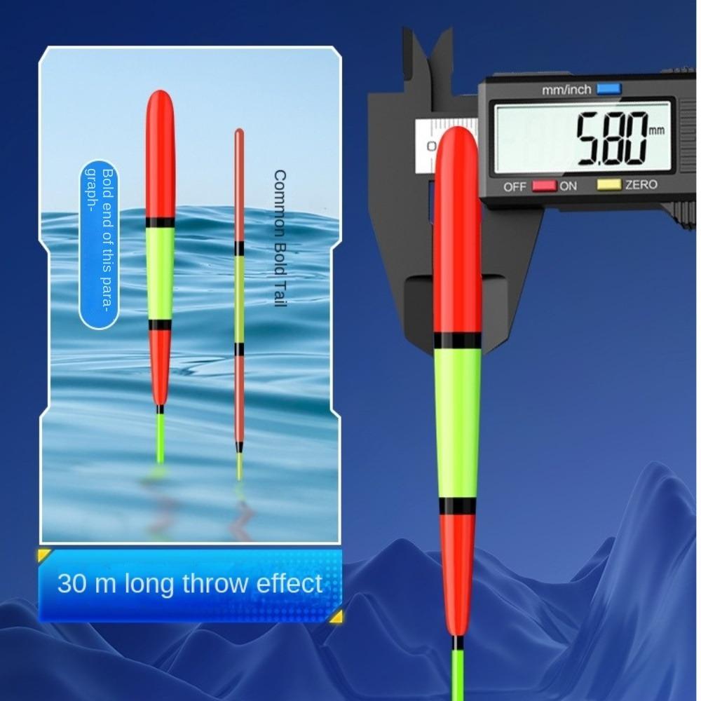 Eye-catching Triangle Tail Rocky Fishing Lure Float Indicator Fishing Floats  Fishing