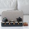 Light luxury simple travel tea set Car business Outdoor portable tea set High-end business gift printing