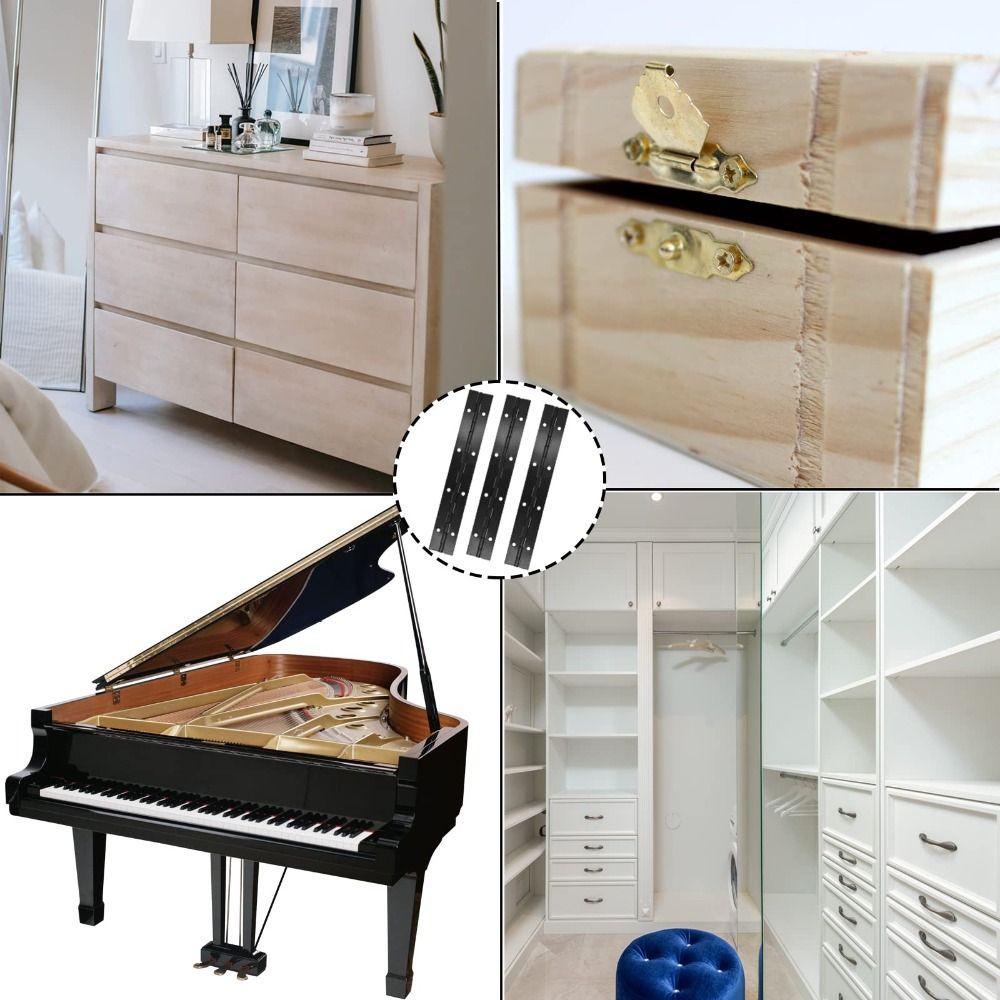 Easy To Install Piano Hinge Black Folding Hinges Window Folding Cabinet Door Butt Hinge Cabinet