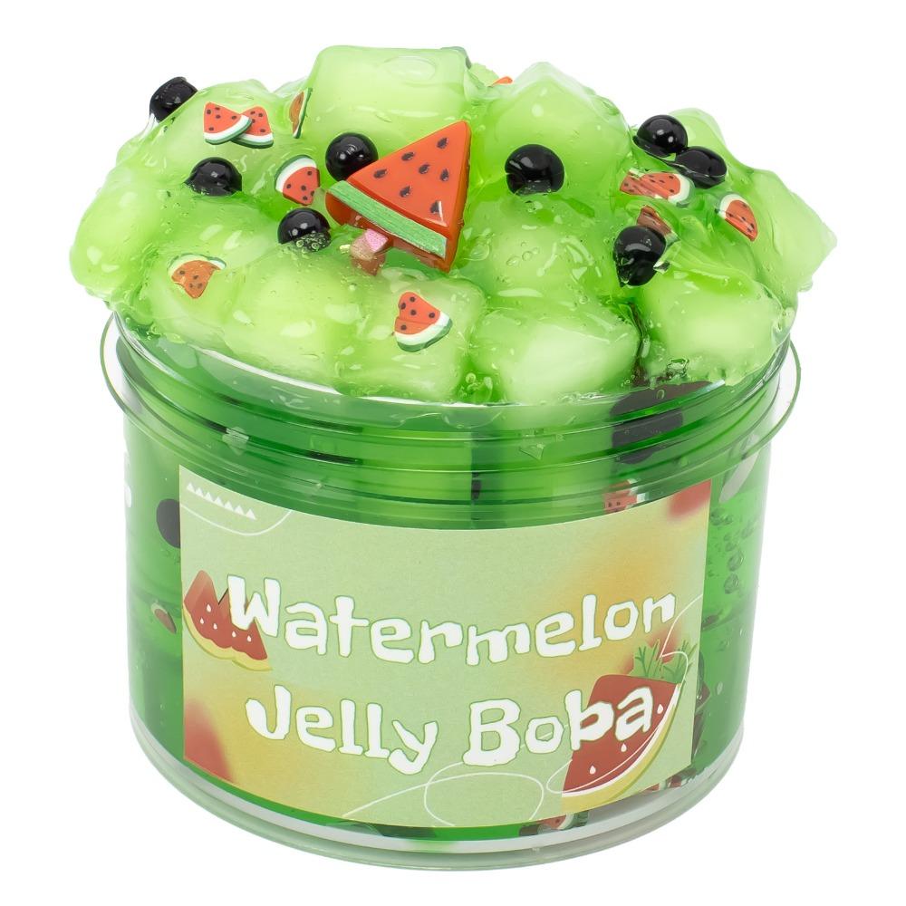 Soft 300ml/70ml Slime Kit Fruit Crunchy Stress Relief Crystal Slime Non-Sticky Glitter Clear Slime Party Favor Gifts