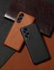 Genuine leather protective cover for Honor X20/X20SE/X10Max with cowhide litchi pattern.