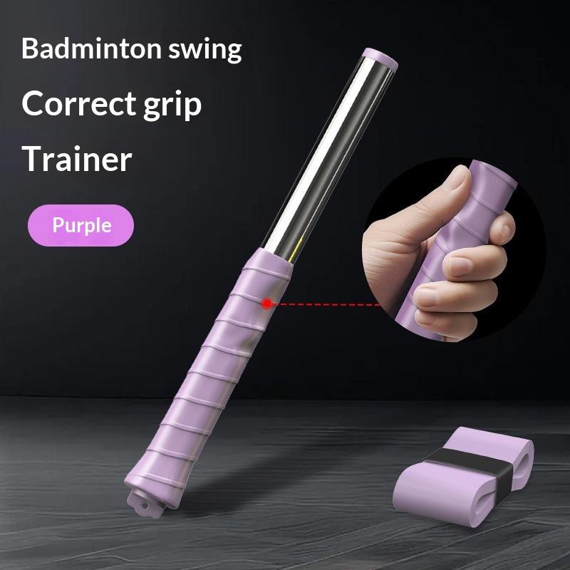Badminton Swing Wrist Training Aid Safe Skin-friendly for Kids Youth Beginner Family Training Use