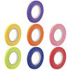 Uxcell Painter Tape Roll Masking Paper 20m 5mm 7 7 Rolls Tape, Material, Length, Width, 0.15mm Thickness, Colors,