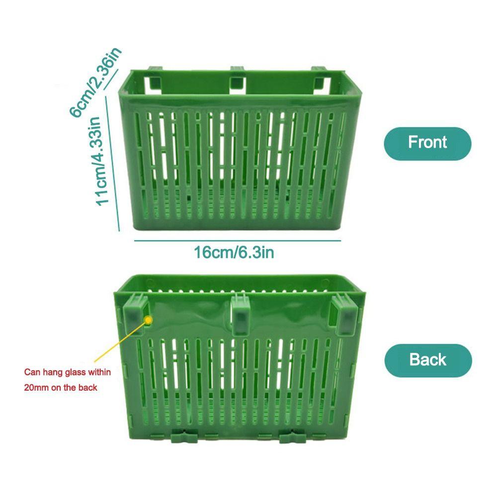Hydroponic Hanging Aquarium Plant Holder Water Plant Landscape Aquarium Planter Cups for Fish Tank