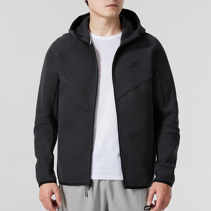 Nike Allenamento Corsa Traspirante Moda Giacca Casual Uomo Giacca Nero HV0950-060
