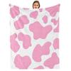 Weiche Korallenstern Anime Cartoon Flanelldecke Weiche Warme Überwurfdecke für Schlafzimmer Sofa Auto Kinder Urlaubsgeschenk