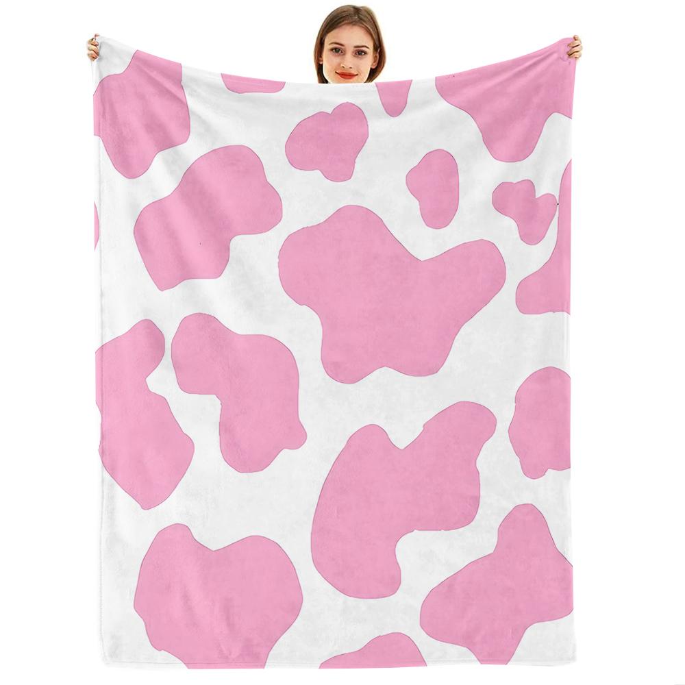 Weiche Korallenstern Anime Cartoon Flanelldecke Weiche Warme Überwurfdecke für Schlafzimmer Sofa Auto Kinder Urlaubsgeschenk
