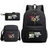 New Hacker Junior Starry Sky School Bag Three-piece Set 10 Heat Transfer Personalized Backpack Leisure Bag