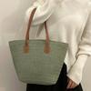 Summer New Internet Celebrity Explosive Fashion Trend Straw Woven Bag for Women, Large Capacity Versatile Single Shoulder Handbag