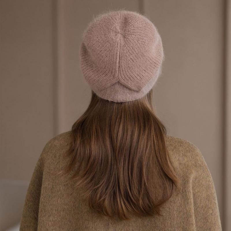 Winter Hats Woman New Trendy Women'S Winter Knit Beanie - Cozy And Chic For Cold Weather Hat Warm Ear Protection Retro Casual