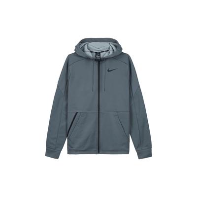 Therm Logo Antrenman Kapüşonlu Ceket Erkek Dış Giyim Demir Gri CU7359-068