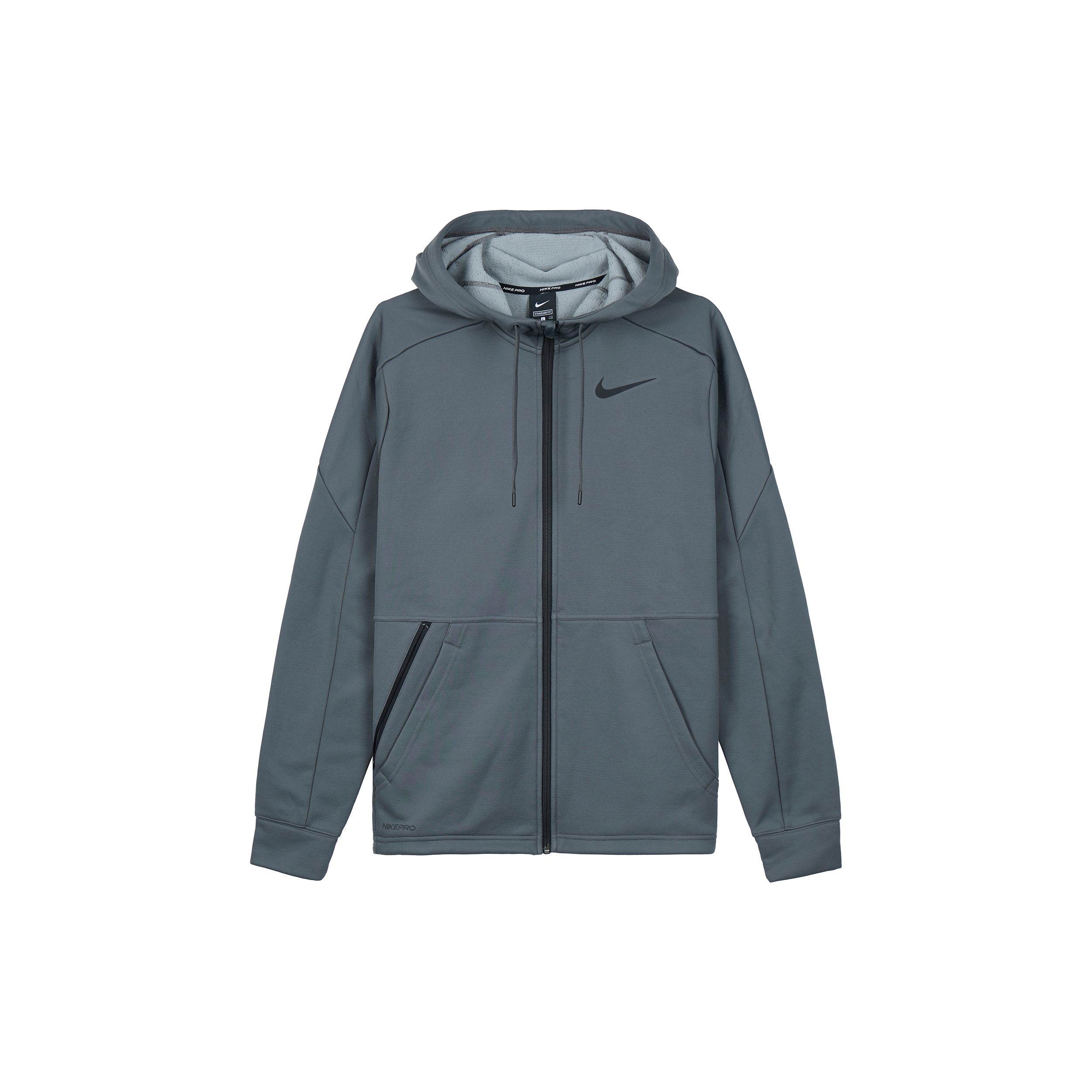 

Мужская куртка с капюшоном Nike Therm Logo Training, верхняя одежда железно-серого цвета CU7359-068 S