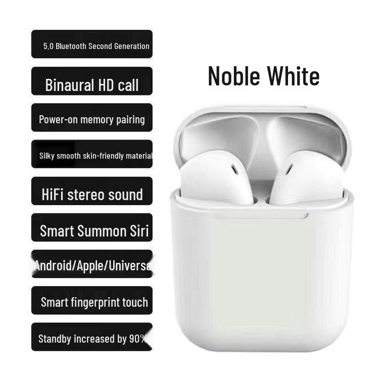 2025 New Macaron Semi-In-Ear Bluetooth Headphones: Wireless, Long Battery Life, High-Quality for Sports