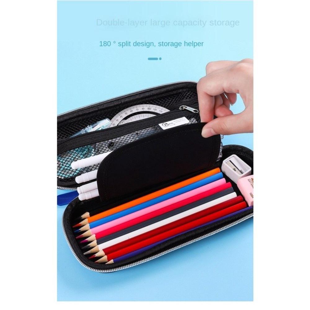 Cartoon 3D Dinosaurs Pencil Case EVA Large Capacity Pen Bag Waterproof Zipper Closure Stationery Storage Box Girls Boys