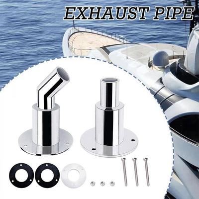 For Boat Marine Car Truck Stainless Steel 316 Hull Exhaust Skin Fitting - Hardware Part Of Air Diesel Heater Tube Pipe Socket