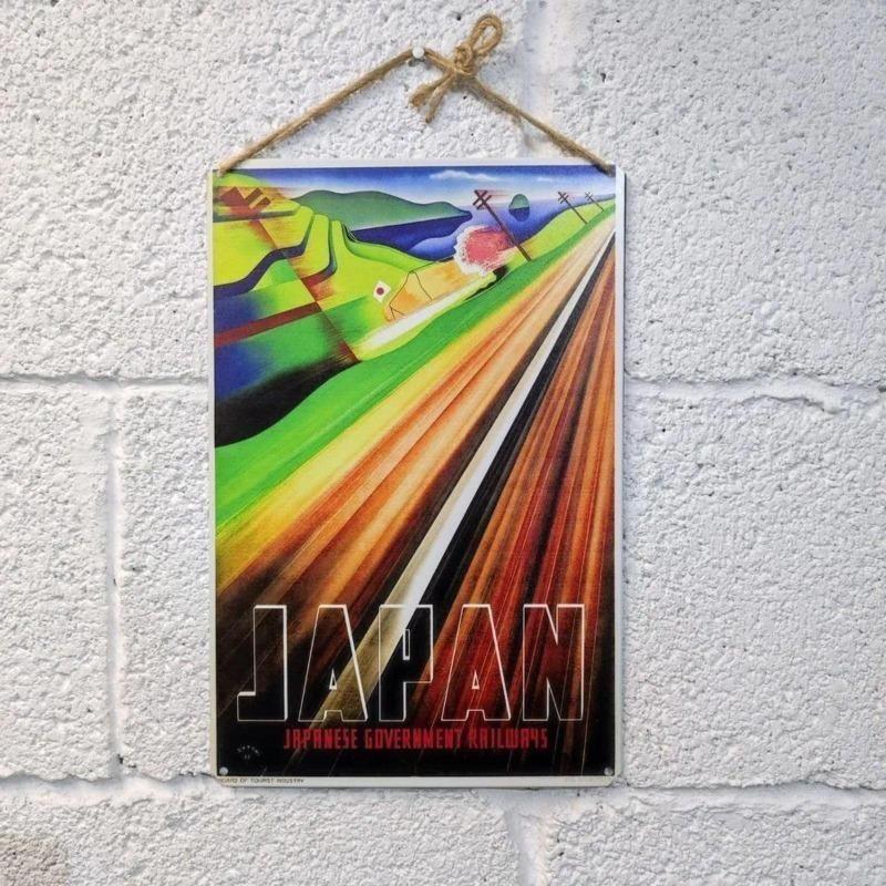 Venice Tourism Metal Poster, Vintage Travel Wall Art