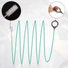 Sunroof Drain Cleaning Tool, 118 Inch Tube Unblocker Brush Extra Long Flexible Wire Drain Snake Pipe Cleaner Dredging Tool for Car Sunroof Fuel Tank