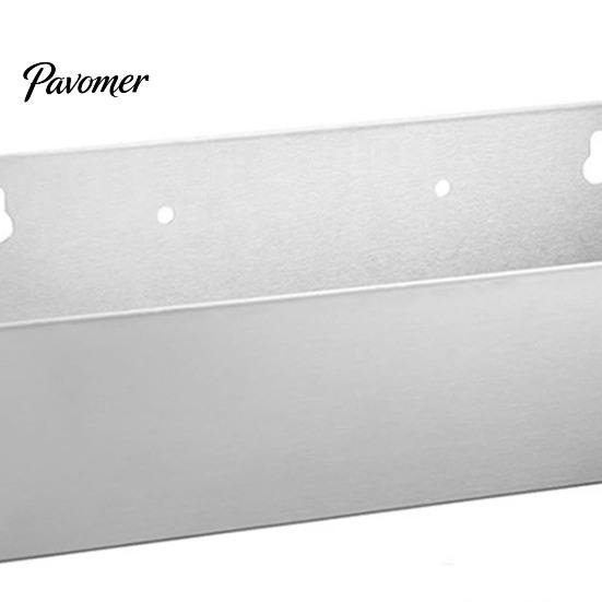 Restaurant Alcohol Display Shelf Stainless Steel Wall Mounted Liquor Bottle Rack, Single Row Drink Rail Kitchen Wine Holder Shelf, Compact Silver Rack
