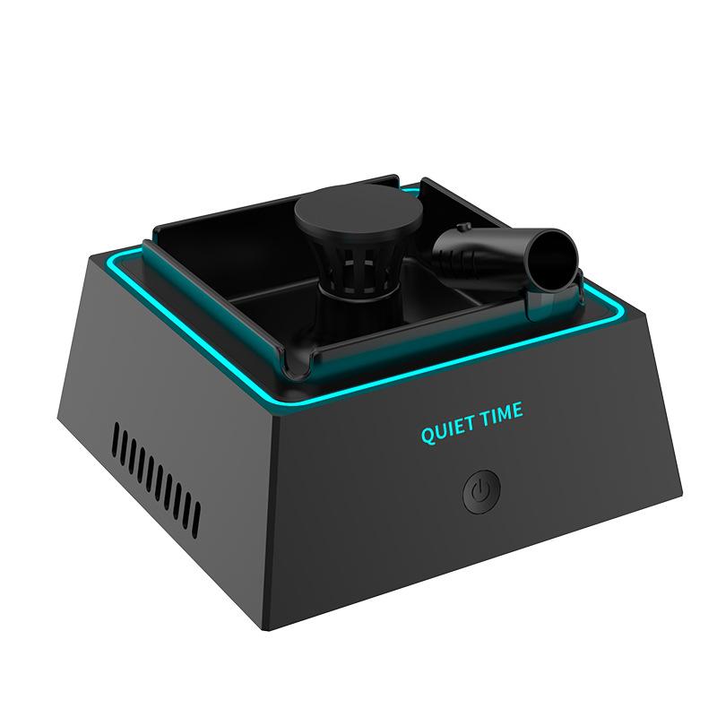 Smart Air Purifier Ashtray with Atmosphere Light for Filtering Second-Hand Smoke From Cigarettes Remove Odor Smoking Accessories