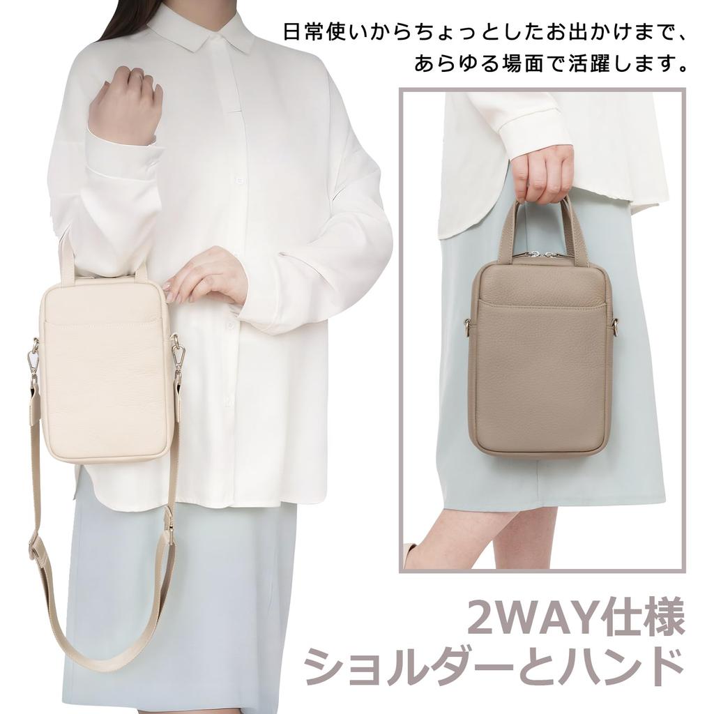 Shoulder Genuine Crossbody Shoulder Smartphone Smartphone Shoulder Large Soft [imeetu] Bag, Leather, Women's, 2-way, Bag, Handbag, Crossbody, Bag,