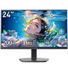 Minifire Gaming 1ms Response FHD Fast IPS FHD Adjustable VESA Speakers Cable Included 24-inch Monitor, 200Hz, Time, Anti-Glare, Panel, FreeSync,