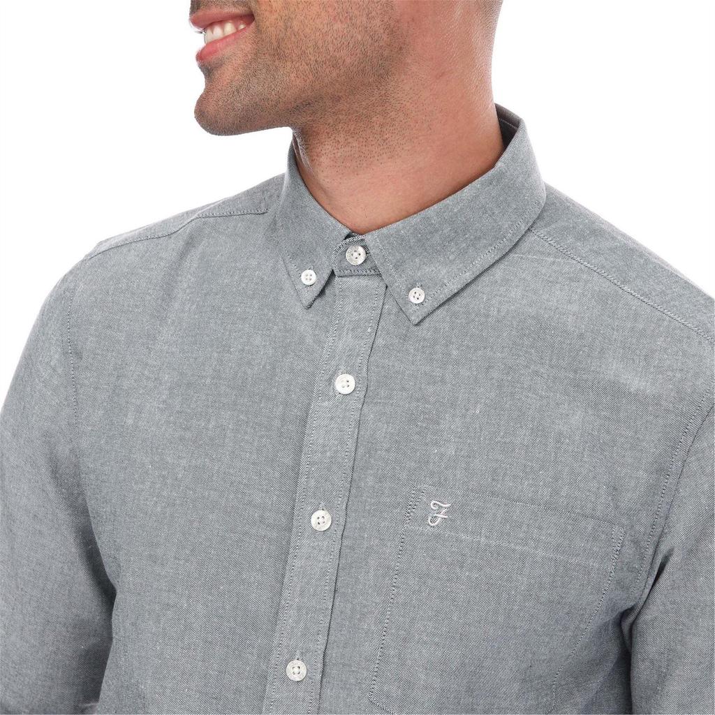 Farah Mens Drayton Long-Sleeved Shirt
