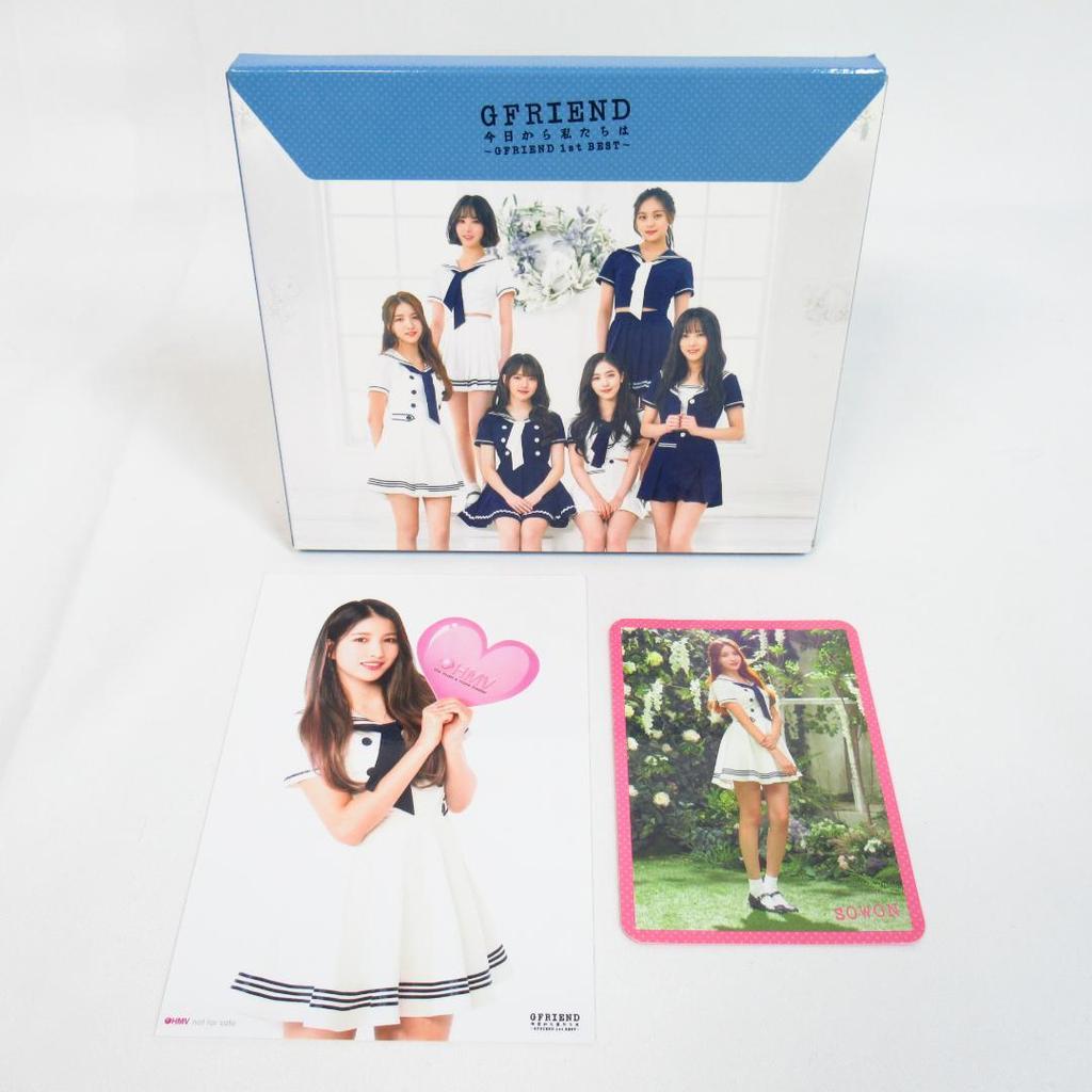 [USED] Trading card with photo "From Today We Are GFRIEND" First Press Limited Edition B